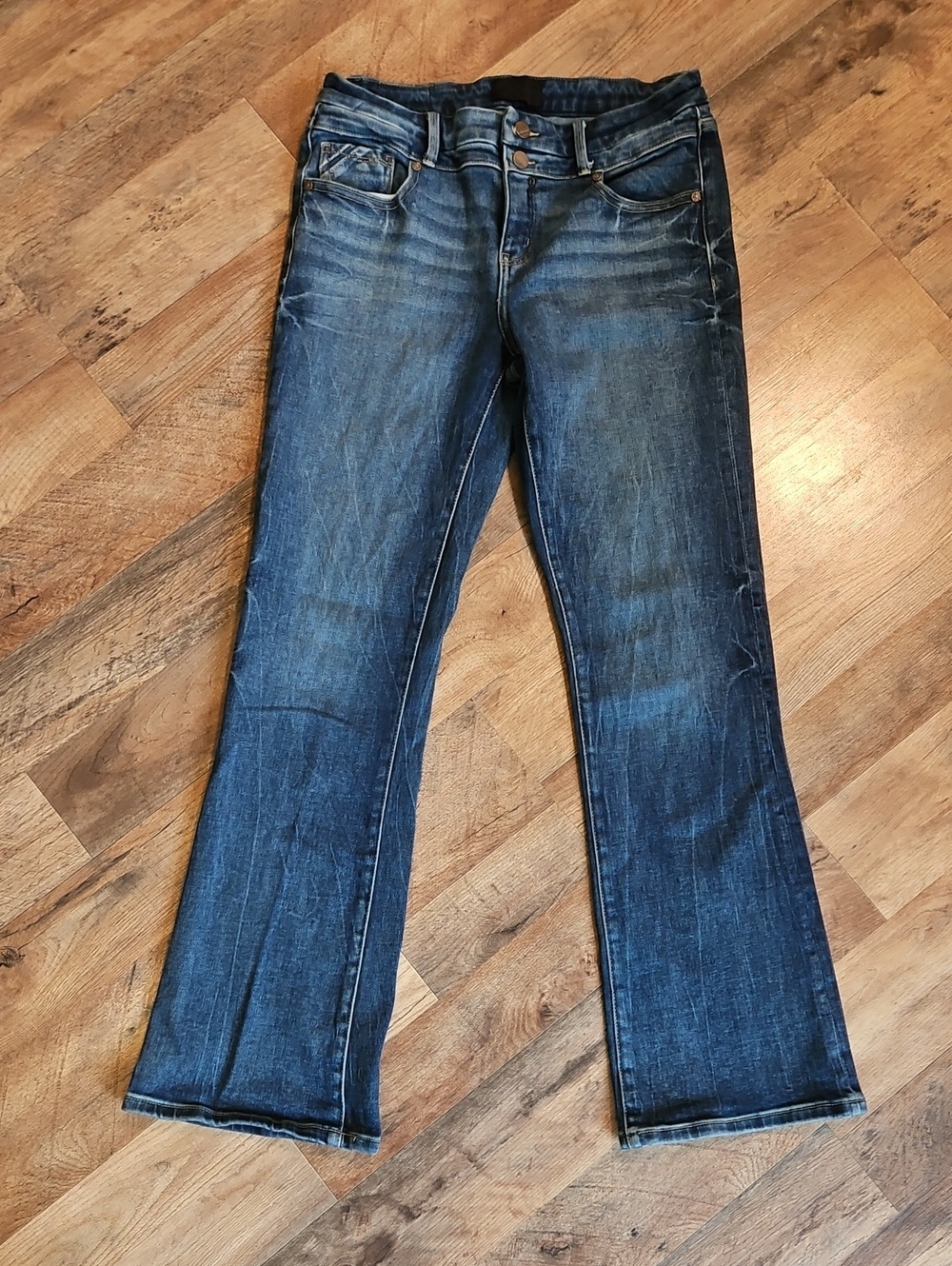 👖Buckle Black Bootcut Shaping Jeans